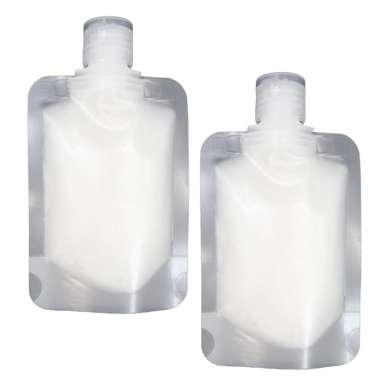 

travel bottle [50ml] pouch container trip refill portable subdivision cream emulsion cosmetics business trip shampoo bottle Individual packaging [2