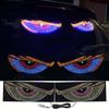 USB RGB Dynamic Demon Eye Light Flexible Pixel Panel Creative Truck Devil's Eye Light  Car Decor