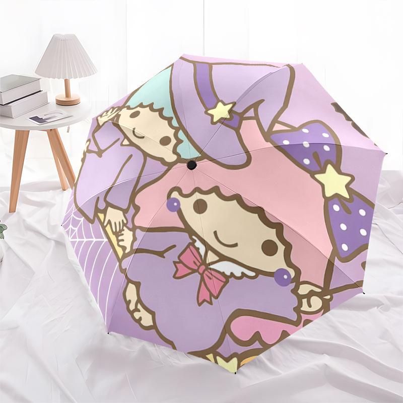 

1pc Halloween Witch Hat with Star Bow Automatic Opening Folding Umbrella - 8 Bone Iron Frame Outdoor Umbrella, Suitable for Fans, Travel, Daily Use, G