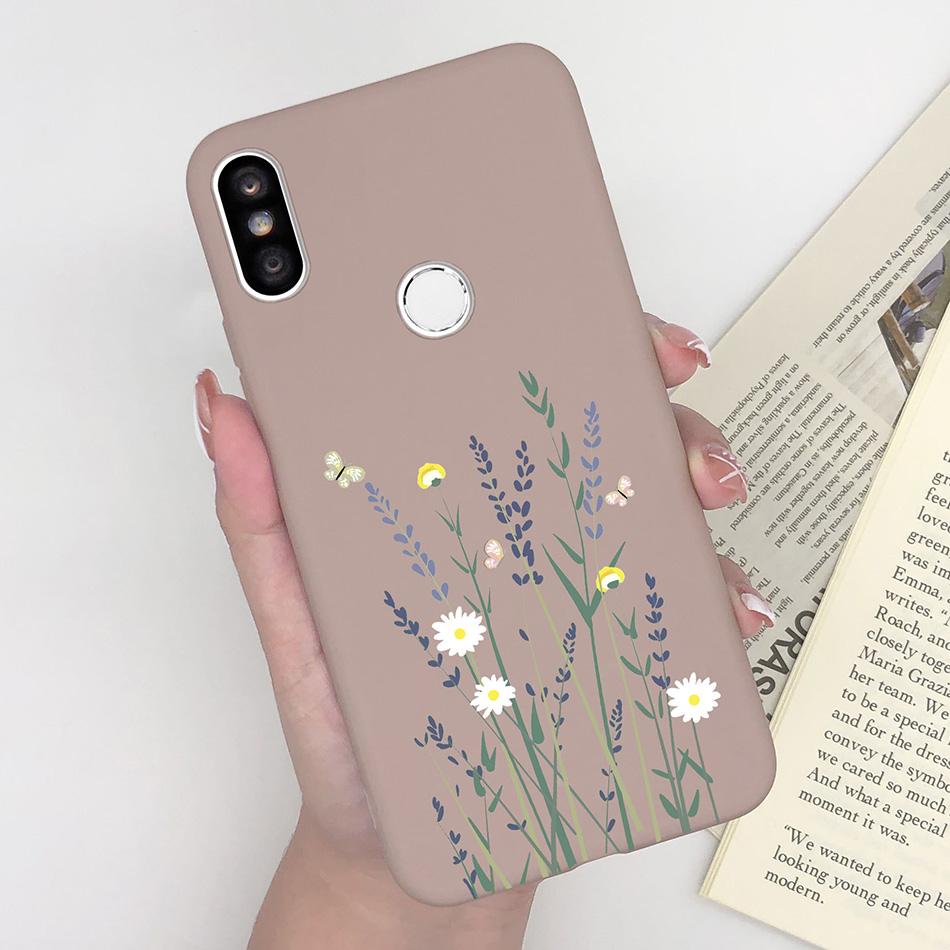 Case For Xiaomi Redmi S2 Y2 Cover Soft Matte Cute Pattern Silicone TPU Phone Case for Xiaomi RedmiS2 S 2 Y 2 Cases Back Cover