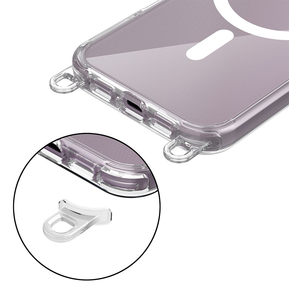 Tech-Protect Flexair Chain Magsafe Iphone 16 Black & Taupe