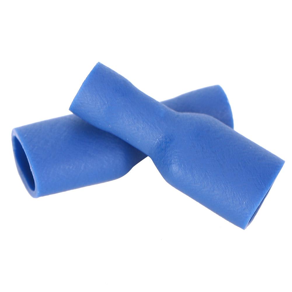 1000Pcs FDFD2250 Blue PVC All Insulation Wire Connector Female Terminals for Electric Engineering