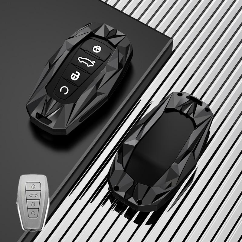 

Металлический + силиконовый чехол-брелок с 4 кнопками для автомобиля Renault Grand Koleos Geely Coolray X6 Emgrand Аксессуары