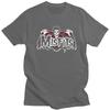 Custom Horror Punk Rock Misfits Skull Tshirts for Men Short Sleeve Casual T Shirt Fashion Tshirt Slim Fit 100 Cotton Tee Gift