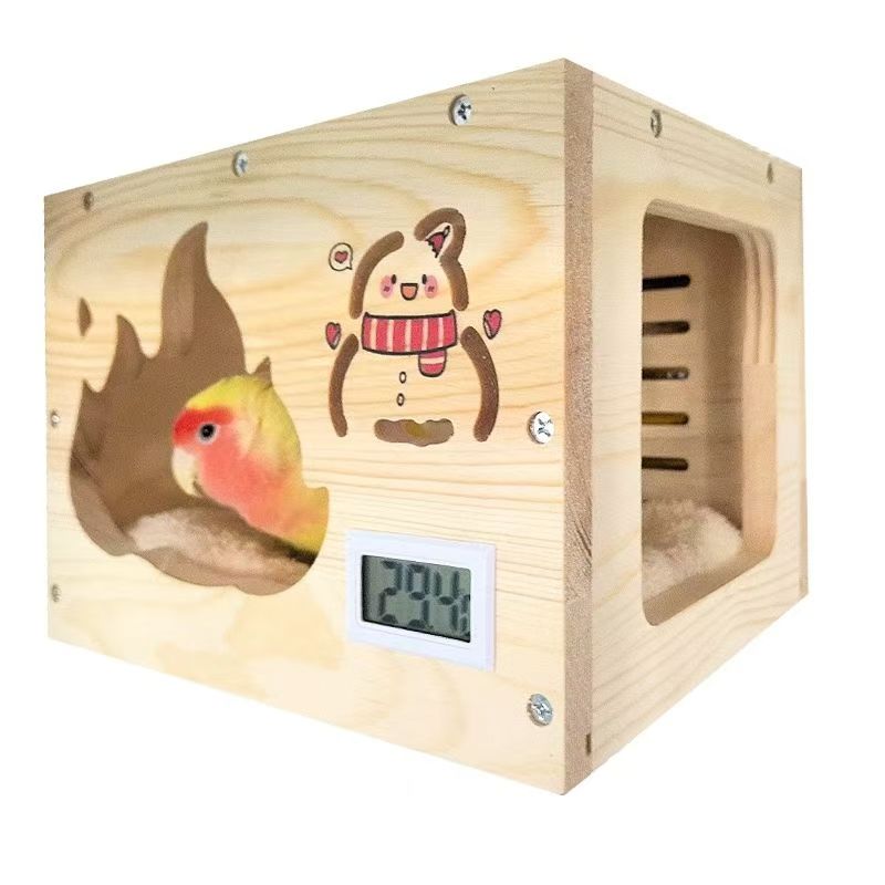 

Обогреваемое гнездо для птиц Теплое гнездо из дерева для попугая Зимнее электрическое гнездо для птиц с защитой от укусов Принадлежности для птиц Обогреватель для птиц-попугаев Принадлежности для клетки UK 230V