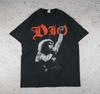 Vintage Dio We Rock T Shirt 2008 Tour