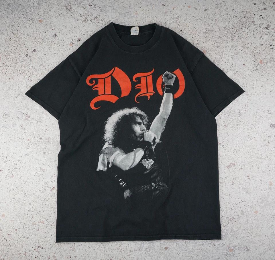 Vintage Dio We Rock T Shirt 2008 tour 3XL