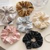 Satin Polka Dot Large Intestine Hair Band 2026 High Elastic Ponytail Headband Simple Versatile Headgear Hair Accessories