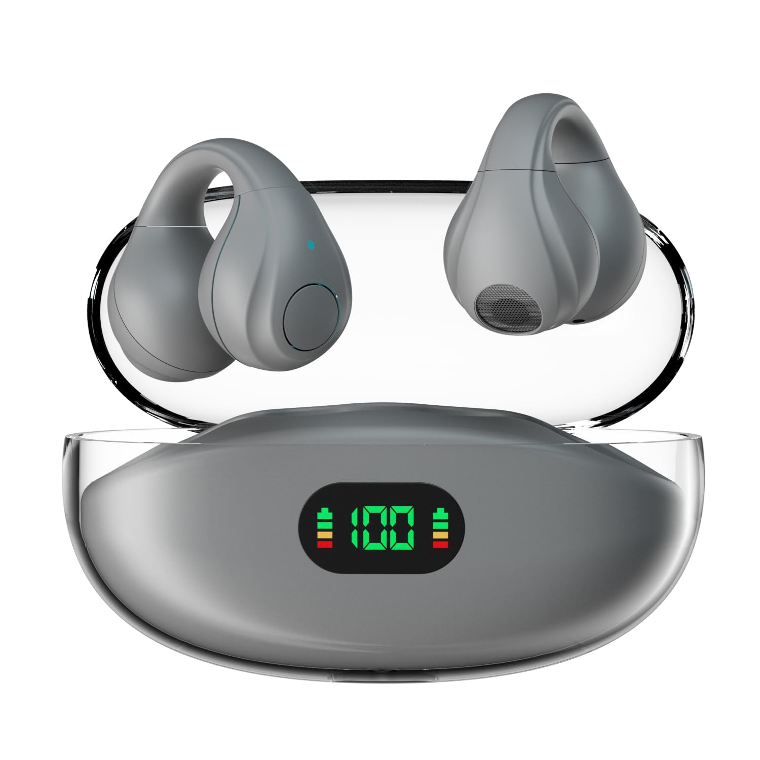 

Bluetooth Wireless Open Ear 60 часов Звонок Шум Звук Совместимость с Bluetooth Автоматическая утечка звука Высокочувствительная кнопка IPX7 Быстрая зарядка