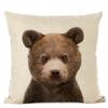 Cute Baby Animals Cushion Cover Home Decor Bunny Donkey Fox Decorative Pillows Pillow Case Baby Room Decoration