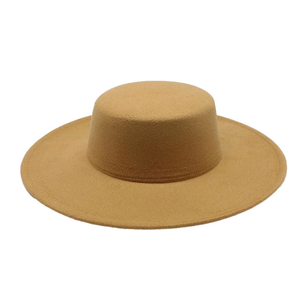 French Ladies Fedoras Top Bow Tie Fedora Hat Winter Autumn Imitation Woolen  Wedding Jazz Hats Flat Top Felt Hat Bowler Hats