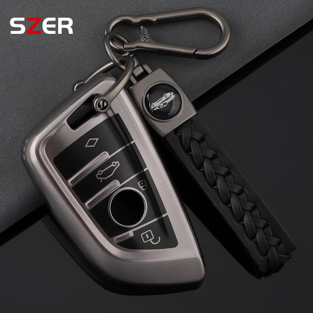 Soft TPU Car Key Case Cover Shell For BMW X1 X3 X5 X6 X7 1 3 5 6 7 Series G20 G30 G11 F15 F16 G01 G02 F48 Holder Bag Accessories