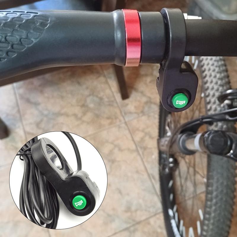 Universal Motorcycle Scooter Bike Plastic Horn Signal Switch Button 22.5mm Bike Electric Bicycle Horn Switch Button