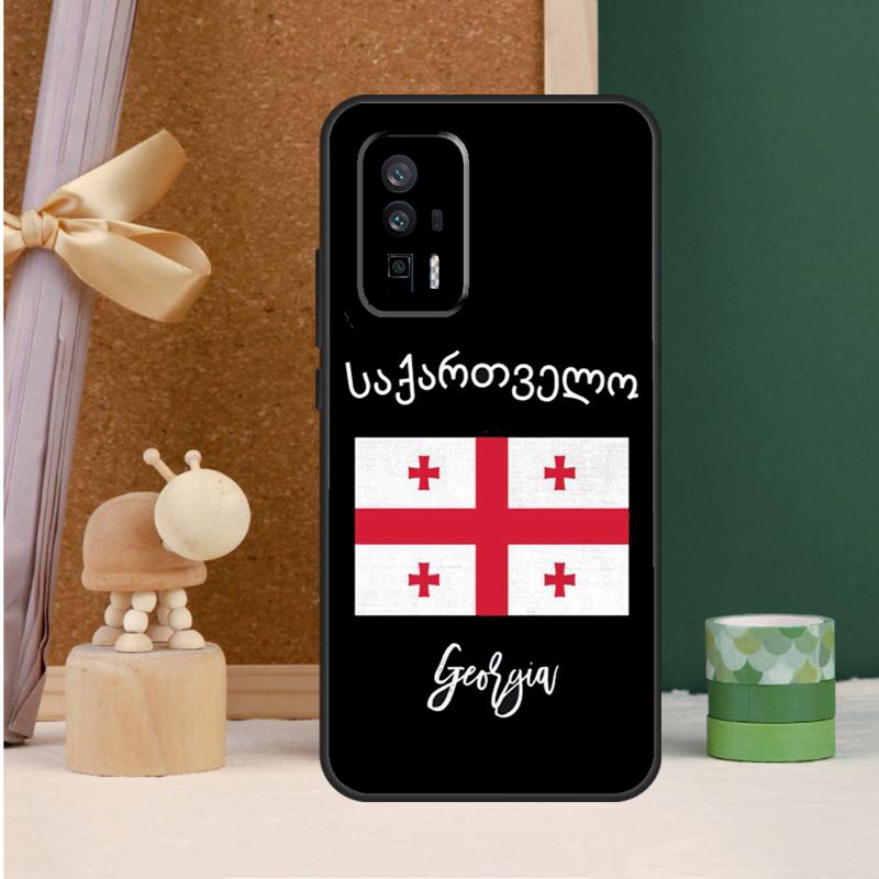 

Georgia Flag For POCO X6 Pro M6 X3 X5 F3 F5 M5s Cover For Xiaomi 13T 12T 11T 14 Pro 12 13 Lite Case POCO F5