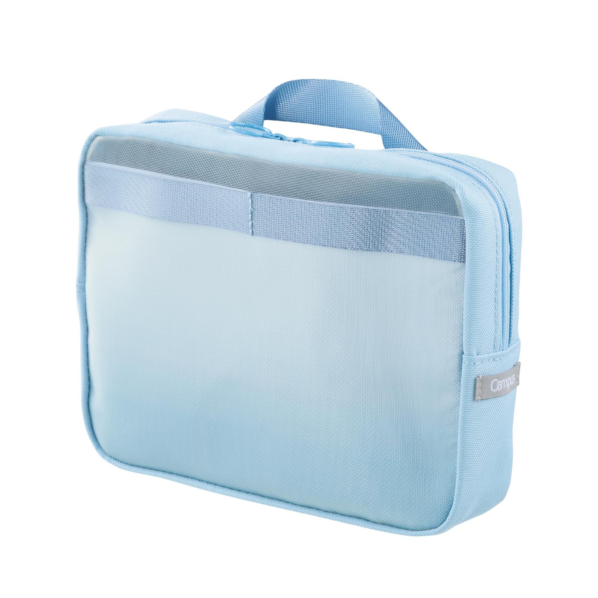 Zen-Style-Selection Unisex Kids Sky Blue Kokuyo Campus Tool Pouch For Neatly Storing Positive Relax Sub-Stationery - & - Bg-Ph110-L1-Lb