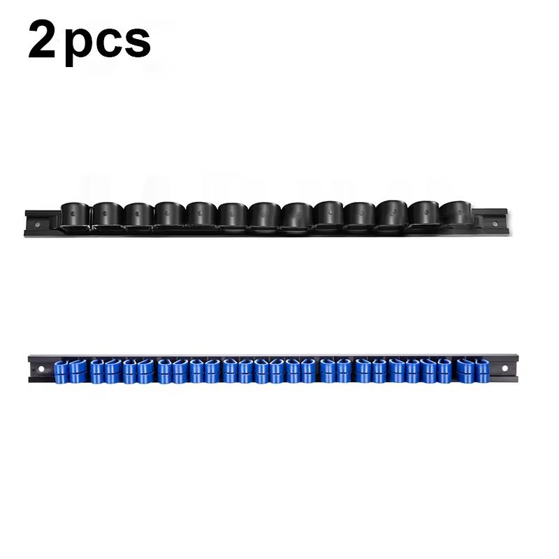 1/2PCS Wall Mount Screwdriver Plier Storage Hammer/pliers/screwdriver Manual Tools Integrated Storage Base Stand Plastic Rail