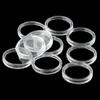 Case Coin Holders Protection Collections Gifts Display 100pcs 21mm Clear