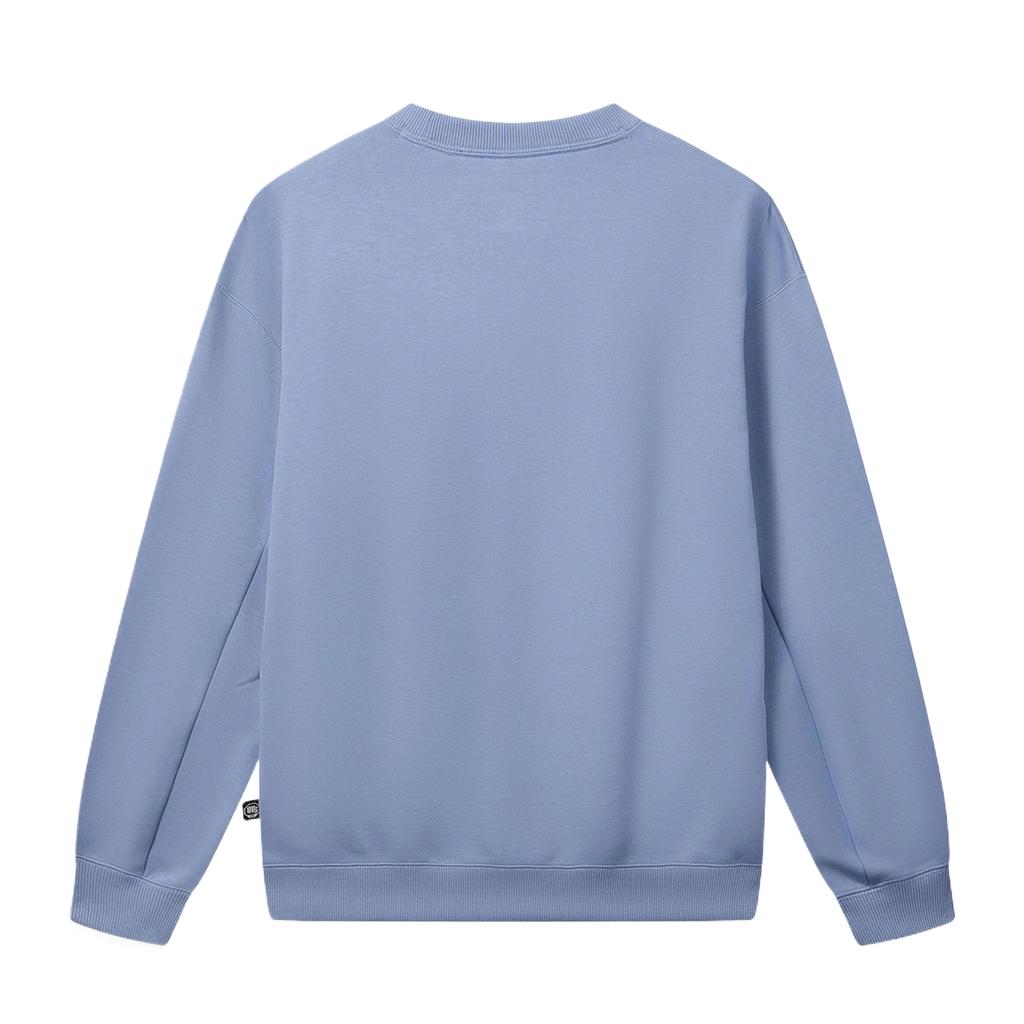 Li Ning Badfive Round Neck Long Sleeve Pullover Sweatshirt Men sweatshirt AWDW409-1