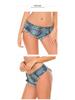 2024 New Women's Sexy Summer Denim Shorts - European & American Style with Sequins & Rips