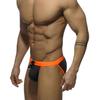 UXH Men's Sexy High-Cut Color Block Triangle Swim Briefs - European & American Fashion