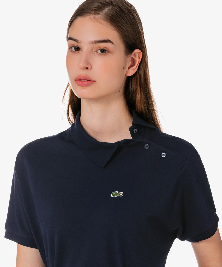 LACOSTE Women'S Diagonal Placket Polo Dress Ef508E-56G 166
