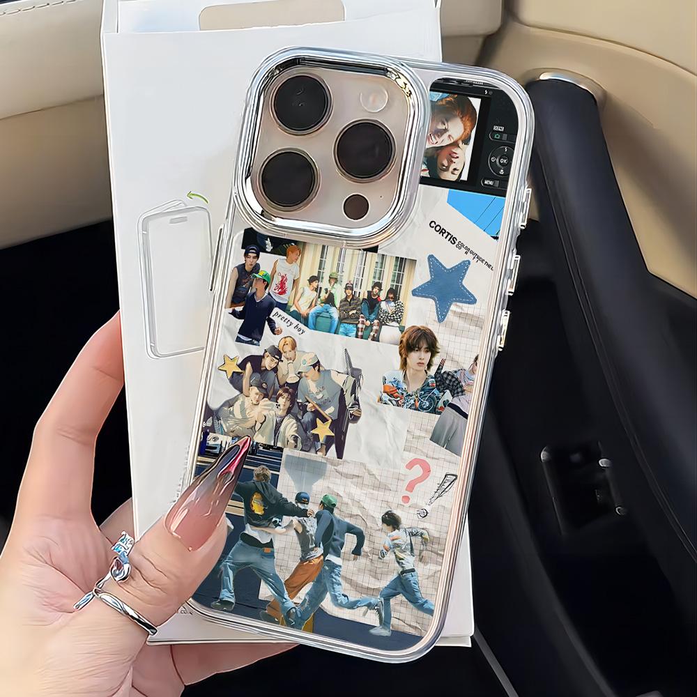 Kpop C-CORTIS Phone Case For iPhone 17 16e 16 15 14 13 12 11 Mini Pro Max X XR XSMAX 8 7 Air Plus Transparent Soft Cover