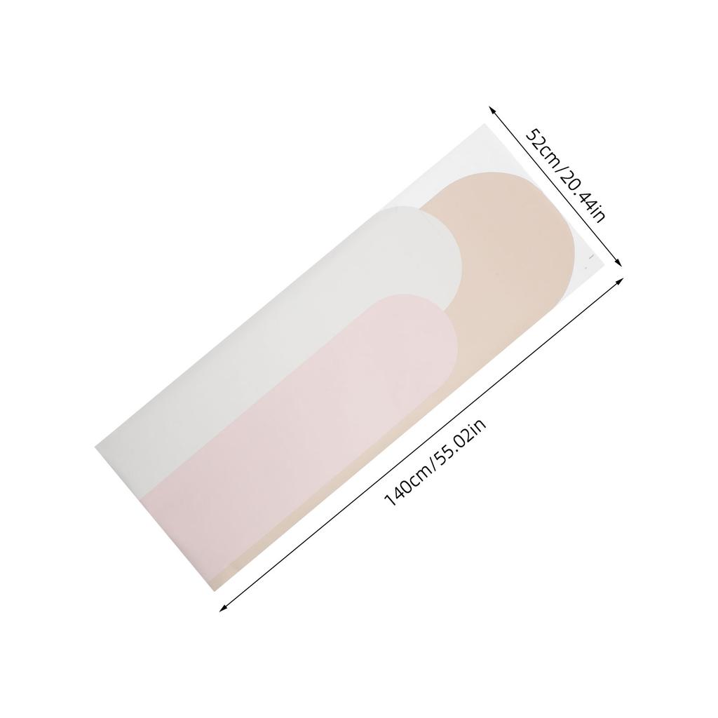 Artistic Wall Sticker Geometric Design Self-Adhesive Removable Decor For Living Room Bedroom Pvc Wallpaper Large Stick On Wall