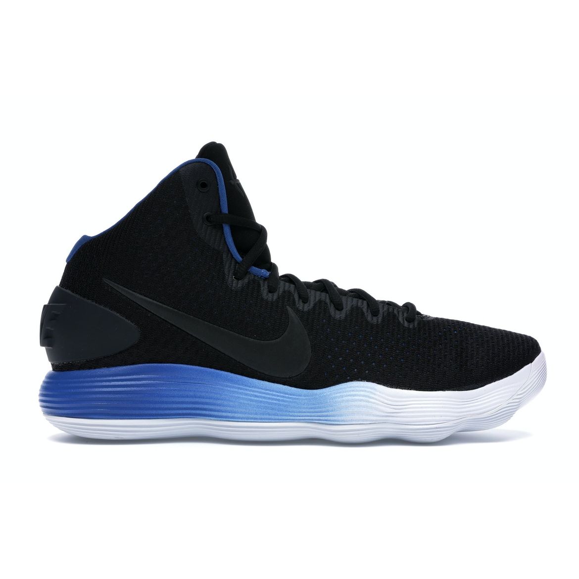 

Мужские кроссовки Nike Hyperdunk 2017 Black Blue Jay серебристо-металлик 897660-004