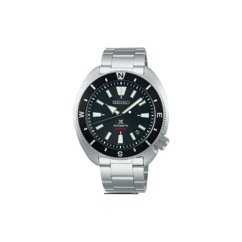 

SEIKO prospex series 200 meters waterproof Automatic Steel Strap men s watch black dial SRPH17K1 чорний