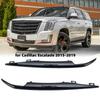 Stoßfänger vorne Nebelscheinwerfer-Zierleiste für Cadillac Escalade 2015-2019 ABS Passform Ersetzen Scheinwerfer Nebelscheinwerfer Augenbrauenleiste Autozubehör