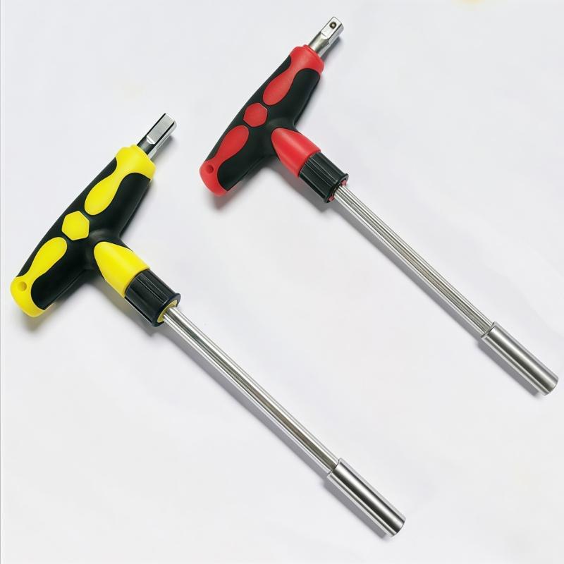 Professional 1/4 T Shaped Spanner In Various Colors Car Maintenance Tool Ideal For Industrial And Household Use