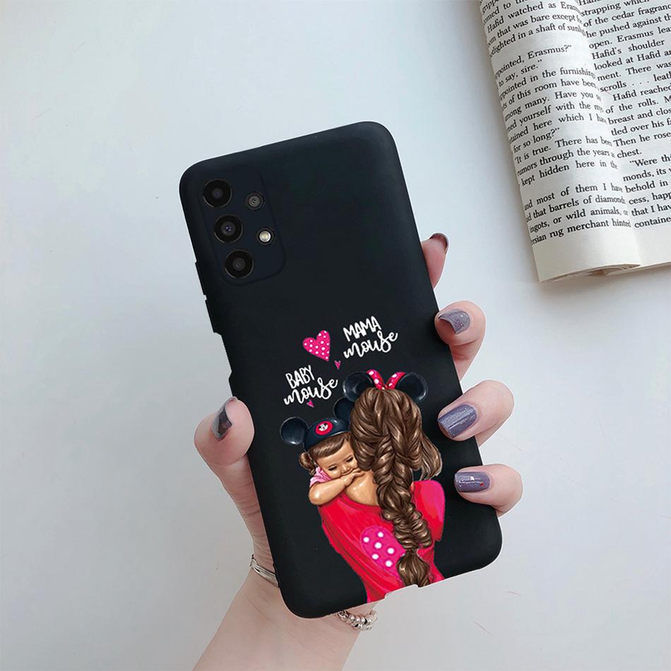 For Cover Samsung Galaxy A13 A33 A53 A73 5G Beautiful Girl Soft Silicone Case For Samsung A13 4G A 13 A135F GalaxyA13 Funda Case