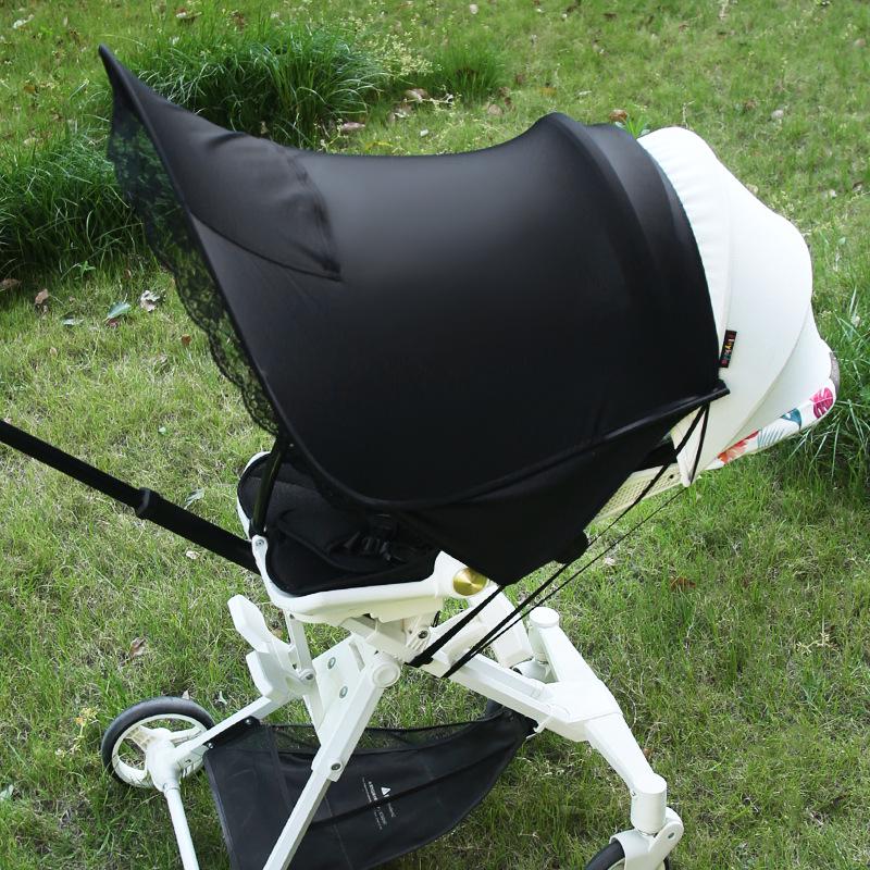 Tettuccio Parasole Universale per Passeggino con Protezione UV - Protezione Solare Estesa per Bambini