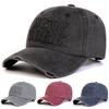 Unisex New York Stickers Embroidery Wash Baseball Caps Spring Autumn Outdoor Adjustable Casual Hats Sunscreen Hat Sports Cap