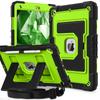 For iPad 10.2 (2021)/(2019)/(2020) Case with Kickstand Strap Anti Drop PC + Silicone Tablet Cover