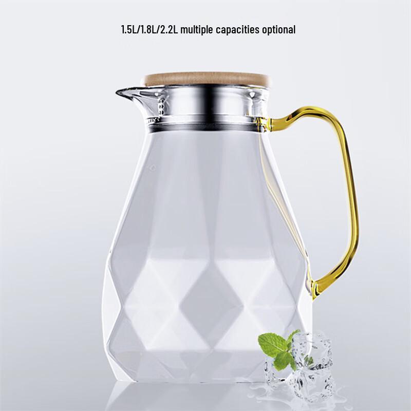 Shangqi Diamond Glass Cold Water Pitcher