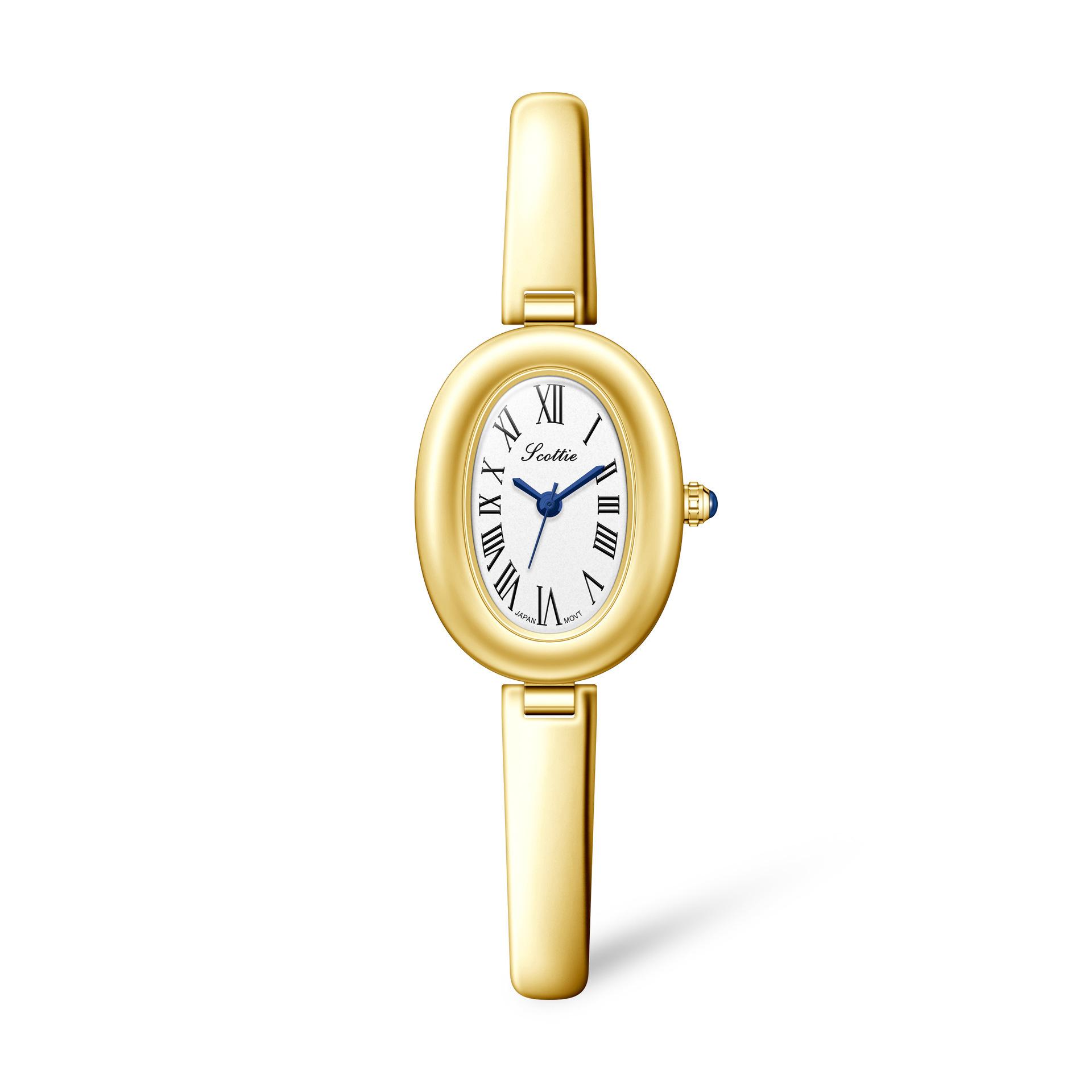 Watch 9780 Oval Gold Bracelet Bracelet Watch Female