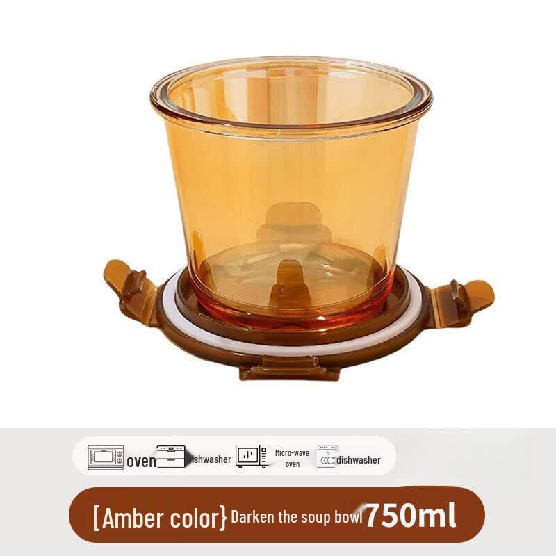 RuHan Microwave-Safe Glass Food Storage Containers
