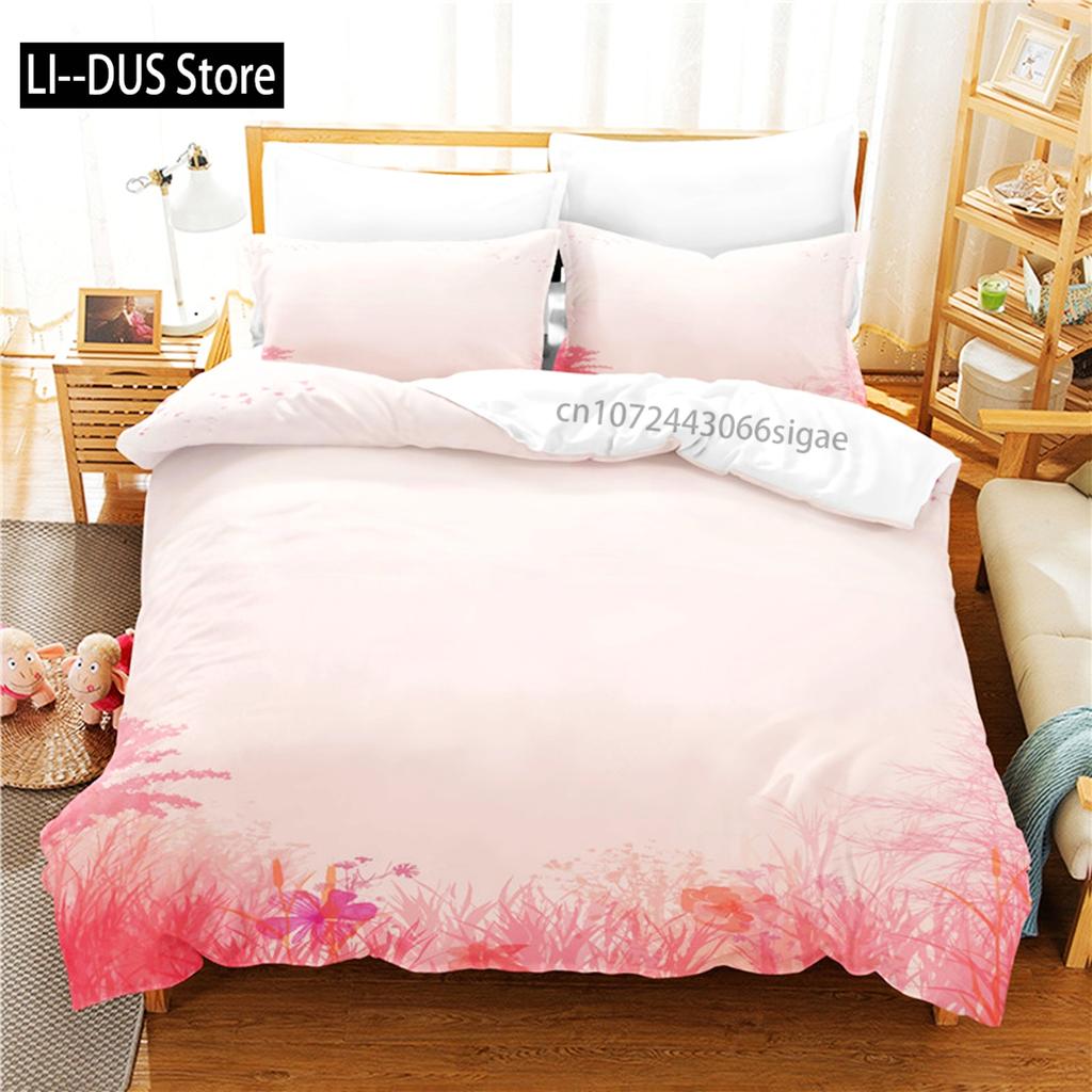Gardenia Bedding Set Duvet Cover Set 3d Bedding Digital Printing Queen Size Bedding Set Fashion Design