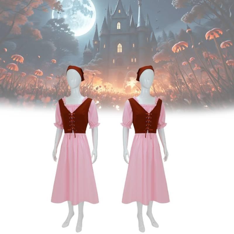 Cosplay Middle Ages Costume Role Play Halloween Stage Performance Gift Girl