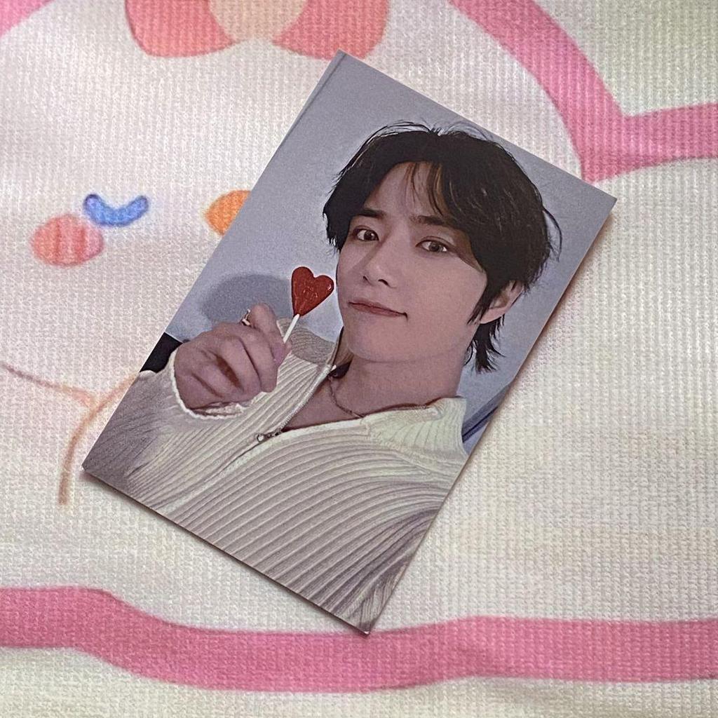 [USED] TXT Sanok Beomgyu Public Broadcast Korea Love Language Trading Card