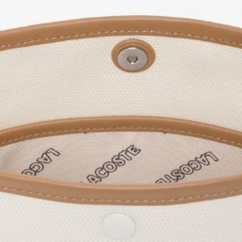 LacoSte Women S Heritage canvaS Bucket Bag Nf4810t54n K02