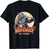 Werewolf By Night Vintage Comicbook Style Wolf Man Art T-Shirt