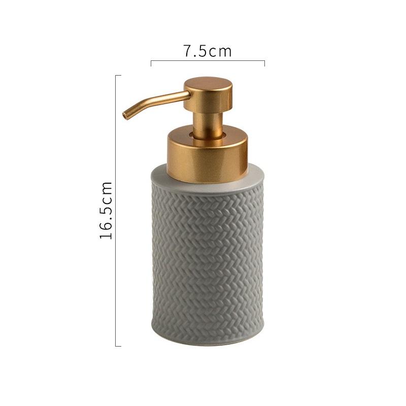 

Керамическая бутылка для жидкого мыла Дозатор для мыла Контейнер для мыла Насос для мыла Дозатор для мыла Заправляемая бутылка для мыла D