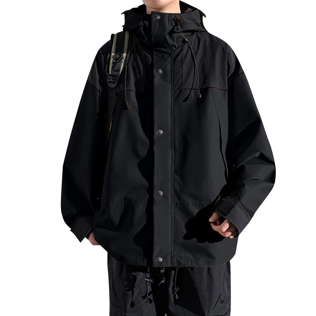 Men's Colorblock Jacket Casual Sports Fashion Outdoor Mountaineering Couple Jacket