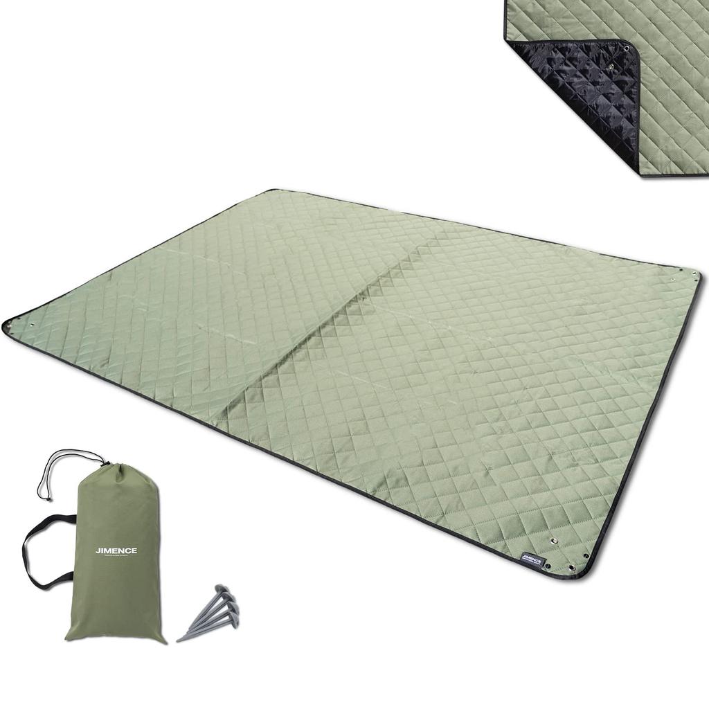 JIMENCE Leisure Storage Bag For 200 X Camping Mat Sheet, Thick, Included, 1-3 People, 150cm, (Green)