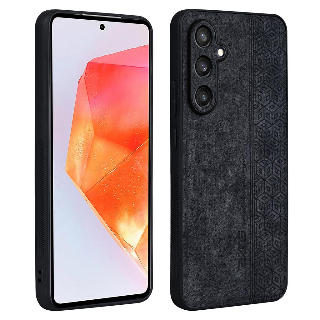 AZNS For Samsung Galaxy M55 5G/C55 5G/F55 5G Case Slim Soft TPU+PU Leather Back Cover