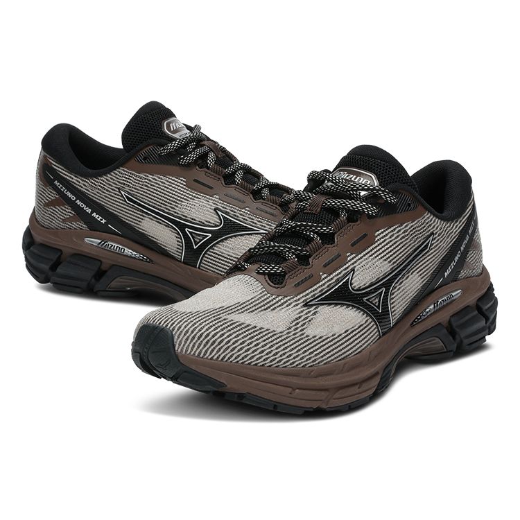 Mizuno Nova Mix Comfortable Fashion Mesh Shock Absorption Non-Slip Wear-Resistant Breathable Lightweight Rebound Low-Top Running Shoes D1GH240505