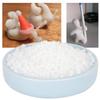 Granulés Thermoplastiques en Résine Ramollissent à la Chaleur Créent des Formes Uniques Plastique Moulable Blanc Réutilisable Matériau Réutilisable