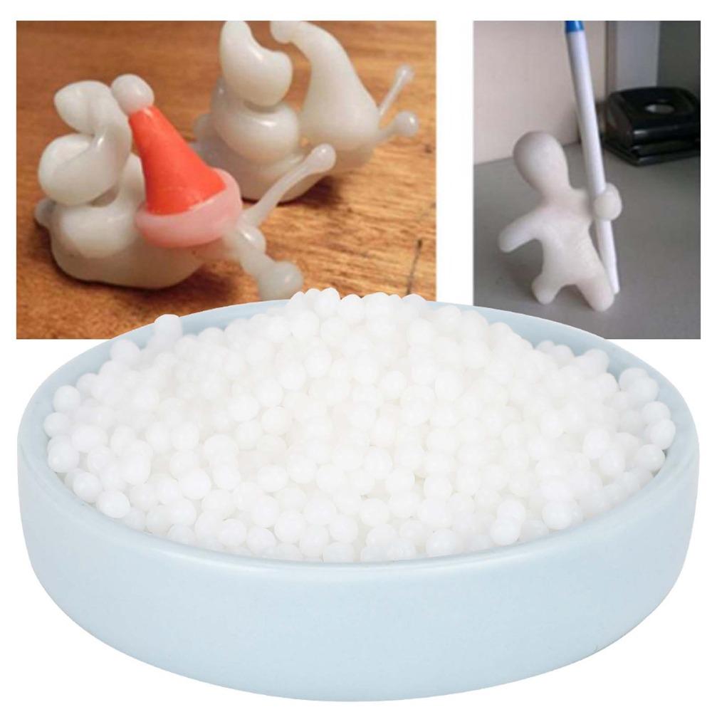 Softens in Heat Moldable Plastic Resin Polymorph Beads Thermoplastic Pellets  DIY Crafts